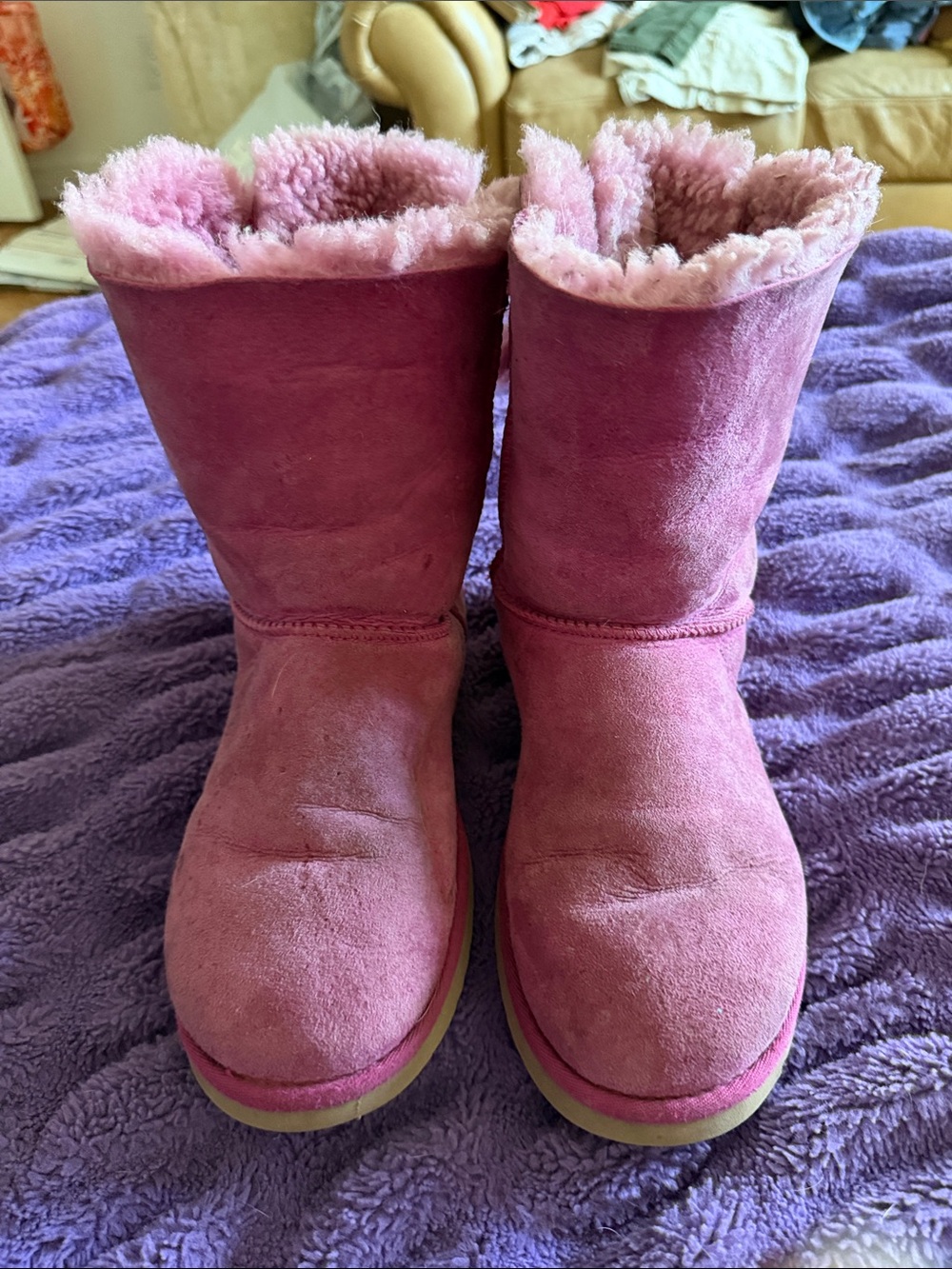 UGG Bailey boots Magenta 9